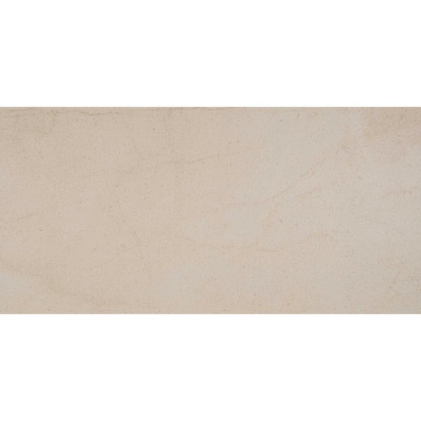 Living Style Cream 18 in.  X 36 in.  Glazed Porcelain Floor And Wall Tile, 3PK